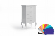 Komoda LATINA, dowolny kolor, wysoki połysk